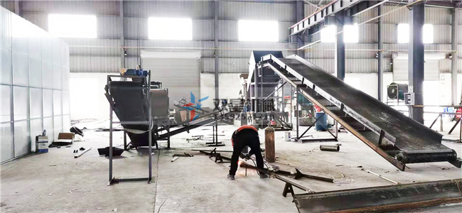 金屬粉碎機生產(chǎn)線