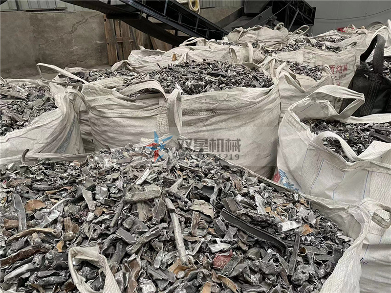 廢鋁粉碎機生產(chǎn)線處理效果